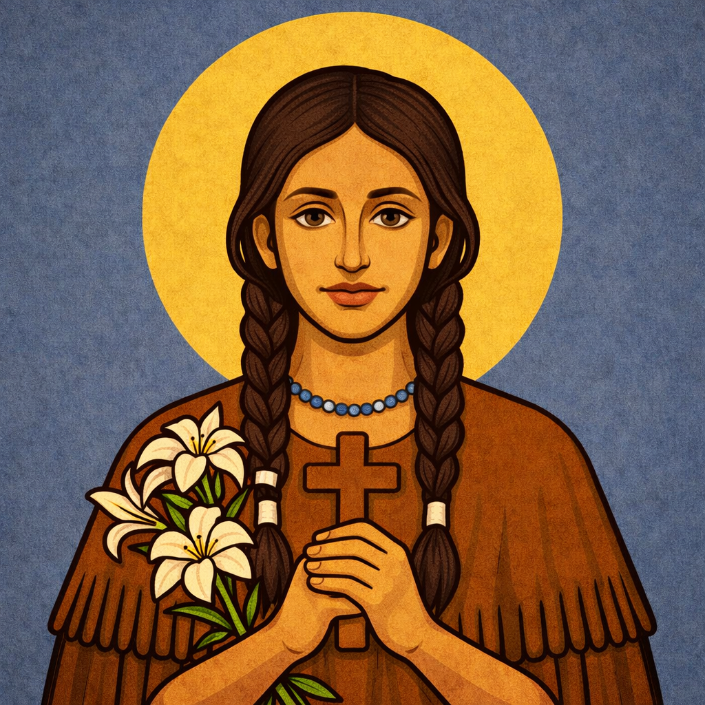 St Kateri Tekakwitha